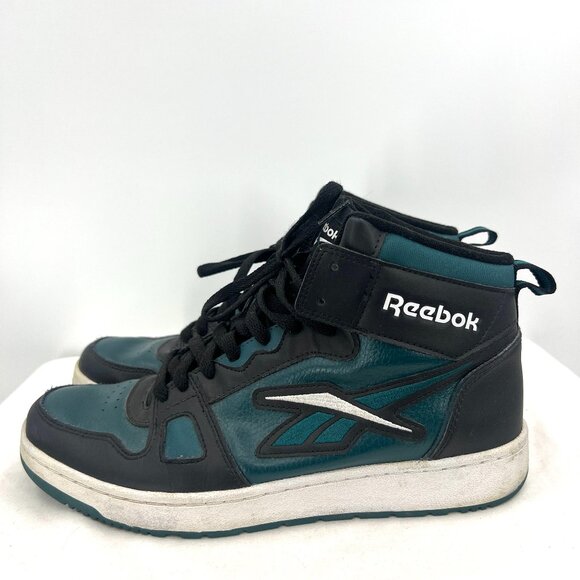 Reebok Resonator Mid Leather High Top Sneakers in Midnight Pine Men's 10.5 - Picture 1 of 8
